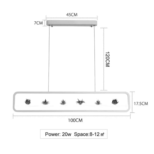 Modern Led Pendant Lights For Dining Room Kitchen Bar Shop Lamp White Or Black Color Free Mail