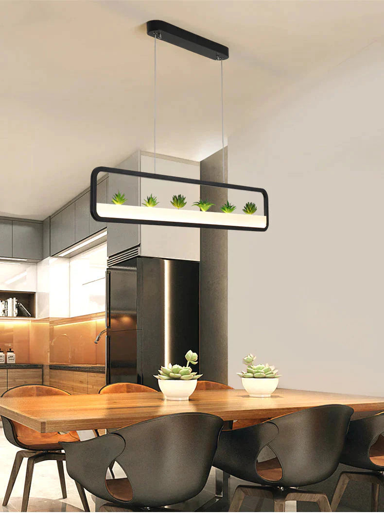 Modern Led Pendant Lights For Dining Room Kitchen Bar Shop Lamp White Or Black Color Free Mail