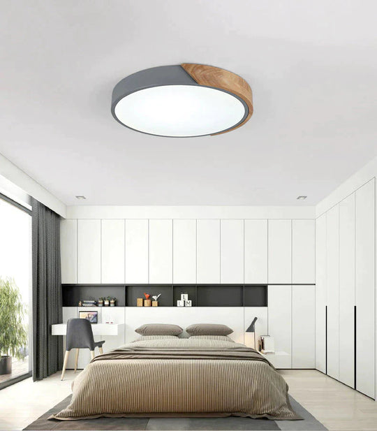 Dimmable Led Ceiling Lights 5Cm Ultra Thin Modern Lamp Nordic Living Room Bedroom Plafonnier