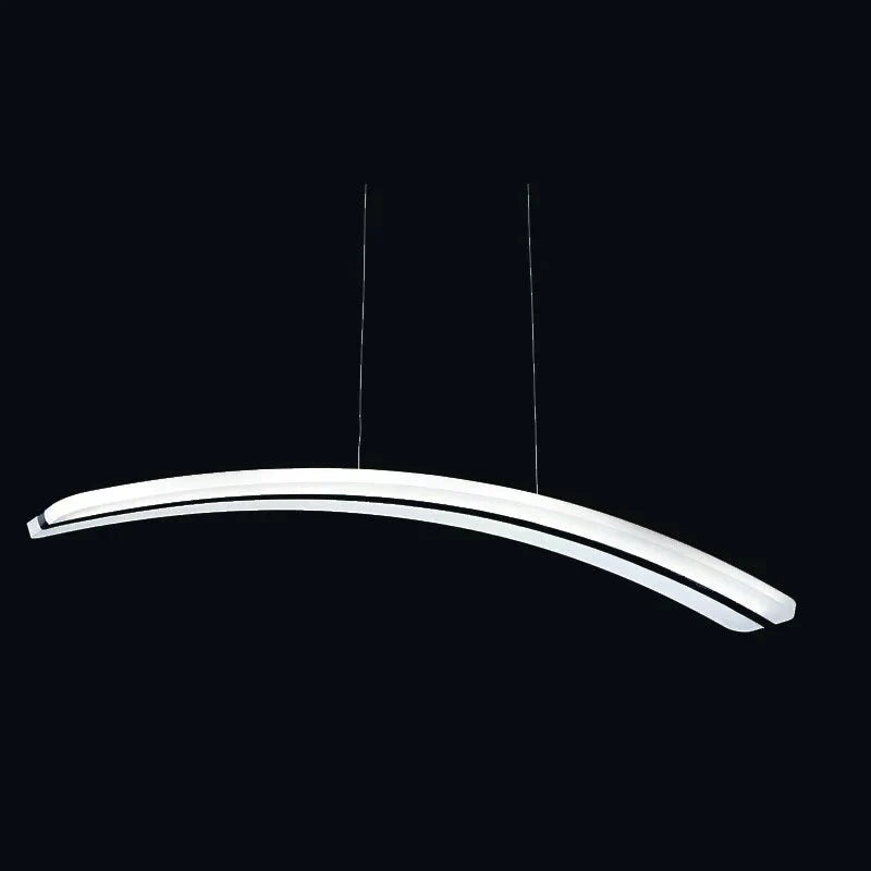 Modern European Alloy Painted 3 Style Minimalism Pendant Light Led Lamp For Living Room Restaurant