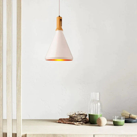 Simple Modern Vintage Light Wooden Pendent Lamp Led E27 For Loft Decor Dining Room Kitchen Bedroom