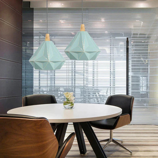 Modern Industrial Art Pendant Light E27 Hanging Lamp Loft Decoration Living Room Study Office
