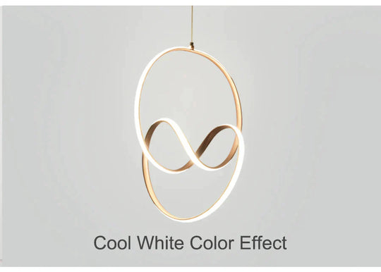 Gold Color Pendant Lights For Living Dining Room Office Lamp Lanterns Hanging Home Aluminum