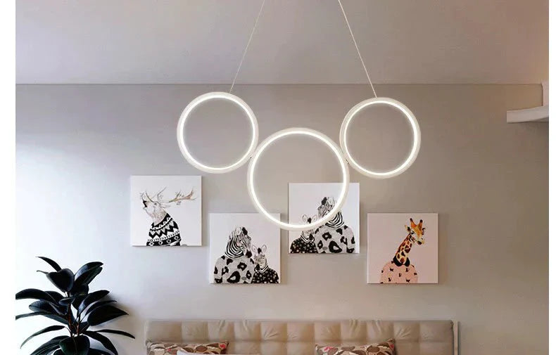 Modern Led Pendant Lights Hanging Dining Lamp Coffee Restaurant Deco Avize Home Lighting Luminaire