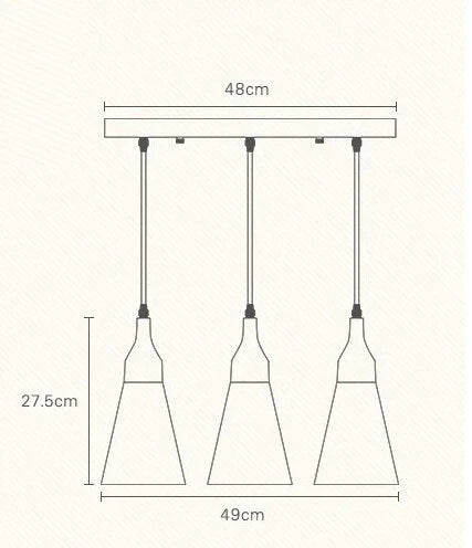 Modern Lights Pendant Natural Wooden Lamp Lighting Fixture For Cafe Bar Living Room Kitchen Island