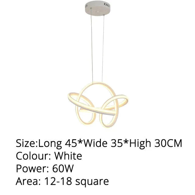 Gold Color New Style Pendant Light Round Chassis Hanging Lamps For Dining Room Living Fixture