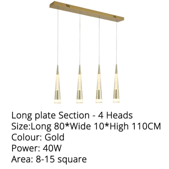 Gold Color New Style Pendant Light Round Chassis Hanging Lamps For Dining Room Living Fixture