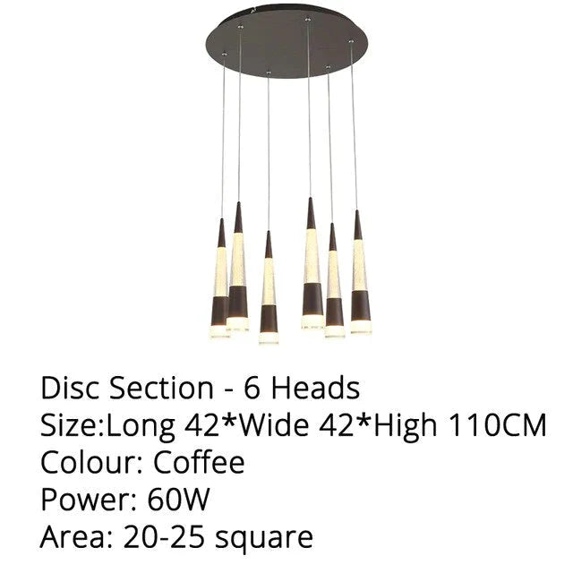 Gold Color New Style Pendant Light Round Chassis Hanging Lamps For Dining Room Living Fixture