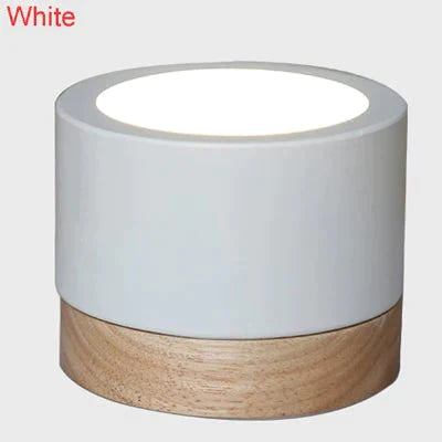 Wood Ceiling Lamp 5W Led Downlight Wooden Light Downlights Lamps Lighting Fixtures Living Down