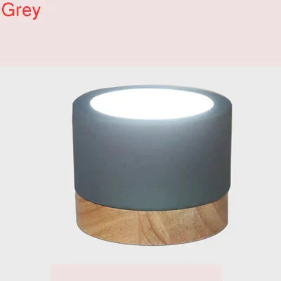 Wood Ceiling Lamp 5W Led Downlight Wooden Light Downlights Lamps Lighting Fixtures Living Down