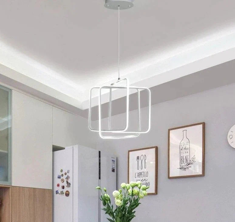 Kitchen Lighting Modern Led Pendant Lights For Dining Room Lustre Pendente Hanging Ceiling Lamp