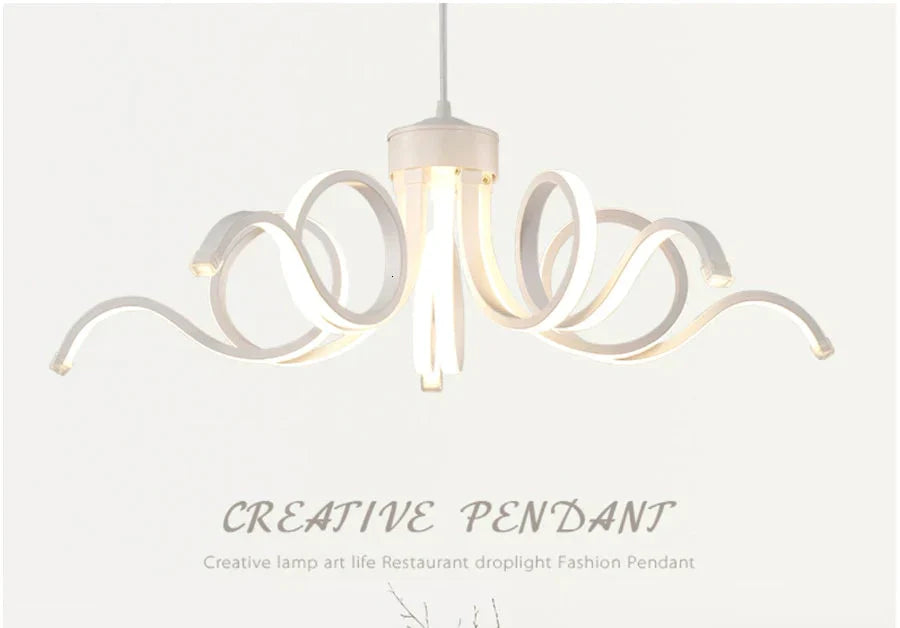 Led Modern Pendant Lighting Novelty Lustre Lamparas Colgantes Lamp For Bedroom Living Room