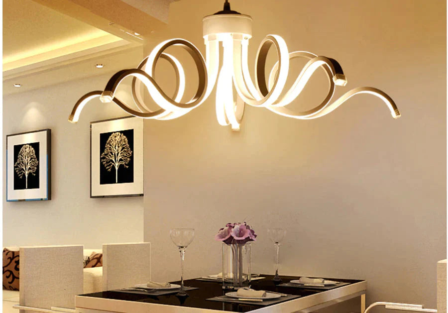 Led Modern Pendant Lighting Novelty Lustre Lamparas Colgantes Lamp For Bedroom Living Room