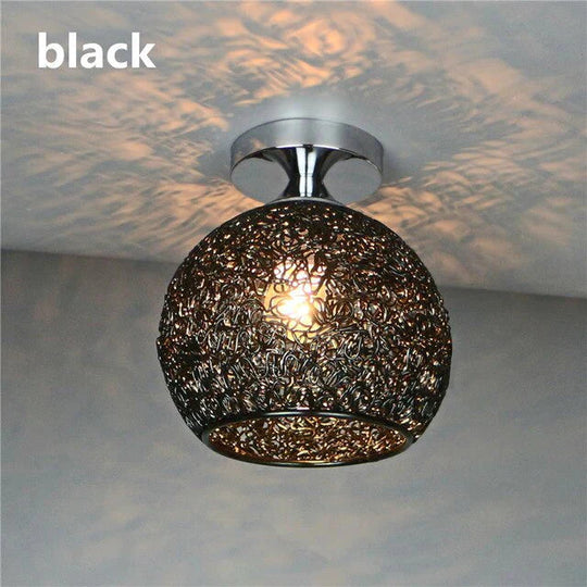 Modern Led Colorful Ceiling Light Aluminum E26/27 Kitchen Bedroom Porch Dining Room Balcony