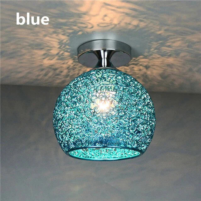 Modern Led Colorful Ceiling Light Aluminum E26/27 Kitchen Bedroom Porch Dining Room Balcony