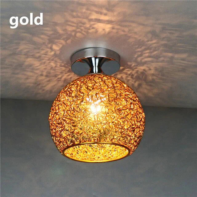 Modern Led Colorful Ceiling Light Aluminum E26/27 Kitchen Bedroom Porch Dining Room Balcony