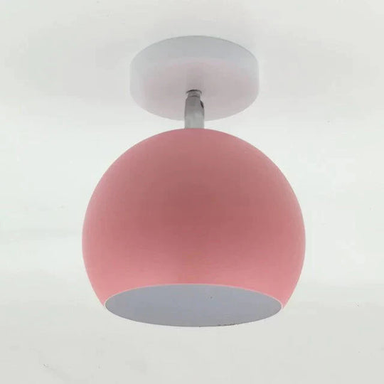 Novelty Indoor Lightings Colorful Led Pendant Lights Marca Lampshade The Corridor Porch Bedroom