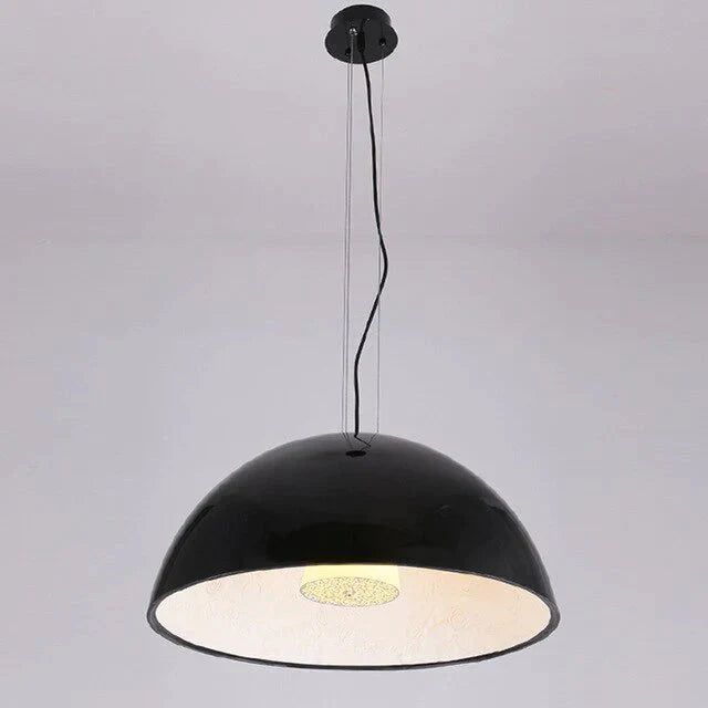 Modern Black White Sky Garden Chandeliers Resin Relief Dia 40Cm/60Cm Suspend Lamp For Dining Room /