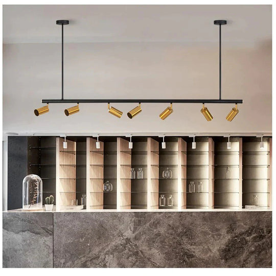 Europe Nordic Copper Brass Pendant Lights Modern Lamp Bedroom Dinning Bar Hanglamp Golden Spotlight