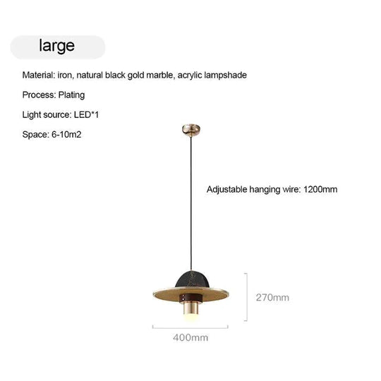 Nordic Pendant Lamp Light Luxury Bedside Lights Hanging Lighting Restaurant Bar Teahouse Hall