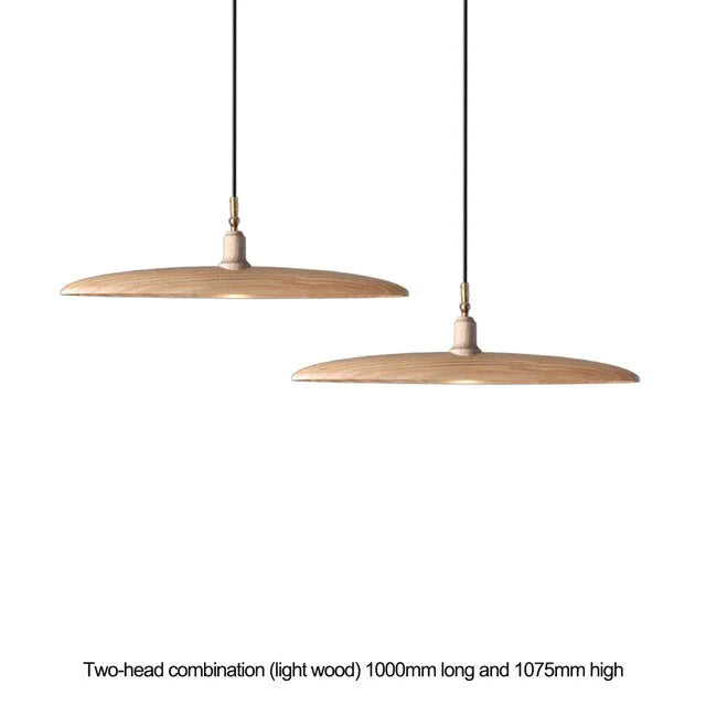 Modern Pendant Lights Solid Wood Simple Bar Restaurant Living Room Lamp Creative Personality Coffee