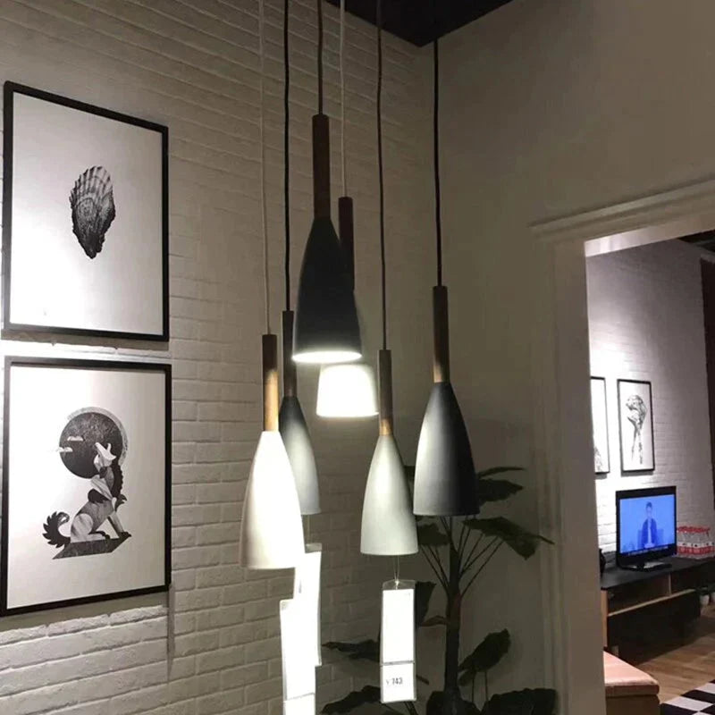 Modern Pendant Light Nordic Lamp Loft Hanglamp Living Room Kitchen Hanging Fixture Dining Lighting