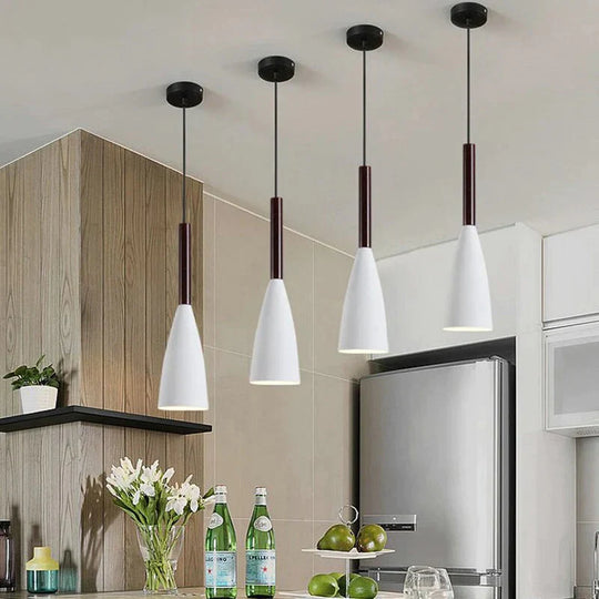 Modern Pendant Light Nordic Lamp Loft Hanglamp Living Room Kitchen Hanging Fixture Dining Lighting