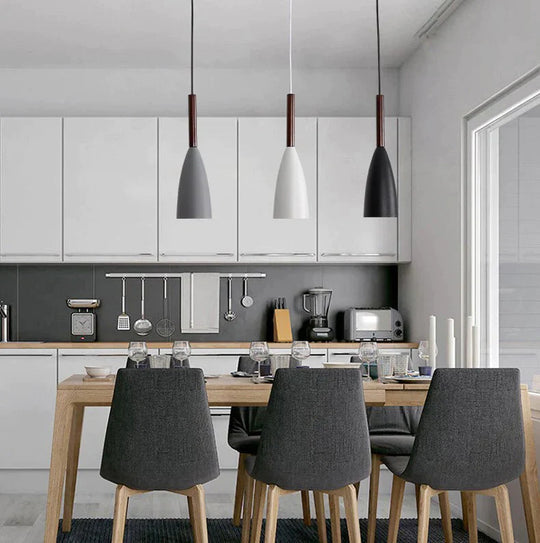 Modern Pendant Light Nordic Lamp Loft Hanglamp Living Room Kitchen Hanging Fixture Dining Lighting