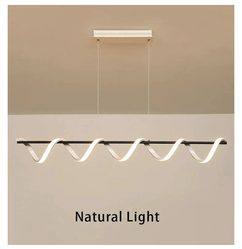 Home Modern Led Pendant Lights For Kitchen Dining Room Living Lamp Aluminum Simple Led Pedant