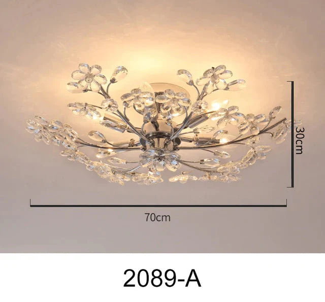 Modern Led Crystal Pendant Lights Art Indoor Lighting For Kitchen Bar Living Room Dinning Room