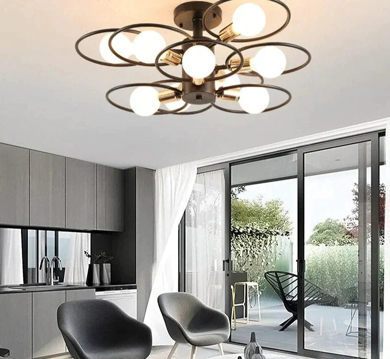 Modern Led Pendant Lights For Living Room Bedroom Lamparas Salon Techo Lighting Industrial Decor