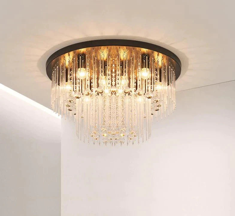 Creative Crystal Pendant Lights Bedroom Lamp Fixture For Living Room Kitchen Dining Nordic