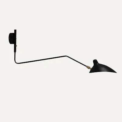 Retro Serge Mouille Pendant Lights Nordic Industrial Simple Led Spider Adjustable Lamp Living