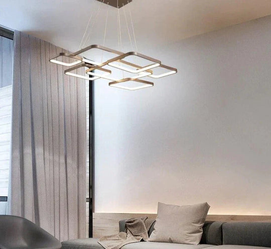 Modern Brown Led Pendant Lights For Kitchen Cord Bar Bedroom Industrial Lighting Dining Room Lampki