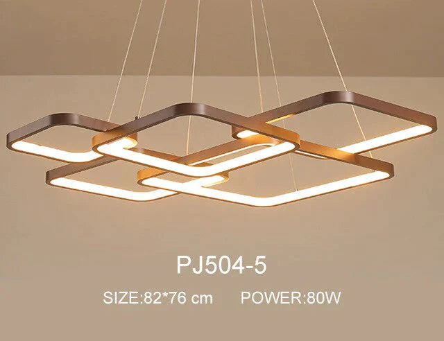 Modern Brown Led Pendant Lights For Kitchen Cord Bar Bedroom Industrial Lighting Dining Room Lampki