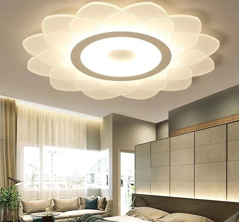 Led Home Lights For Living Room Modern Led Ceiling With Remote Control Indoor Lamps Lamparas De