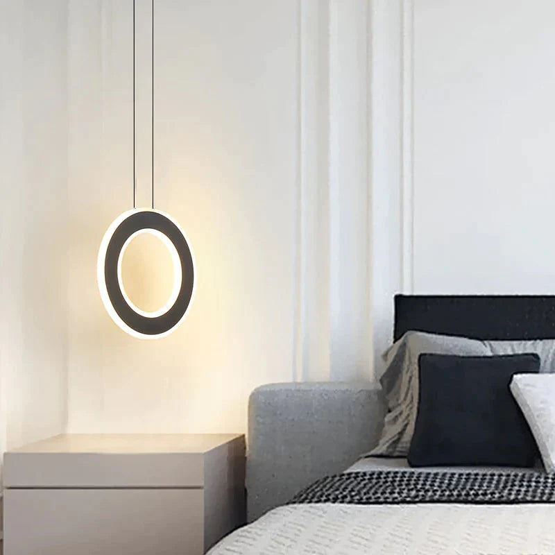 Modern Led Pendant Lights For Bedroom Dinning Room Bedside Home Deco Lamp Fixtures Free Shipping