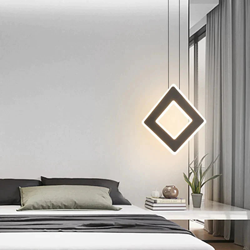 Modern Led Pendant Lights For Bedroom Dinning Room Bedside Home Deco Lamp Fixtures Free Shipping