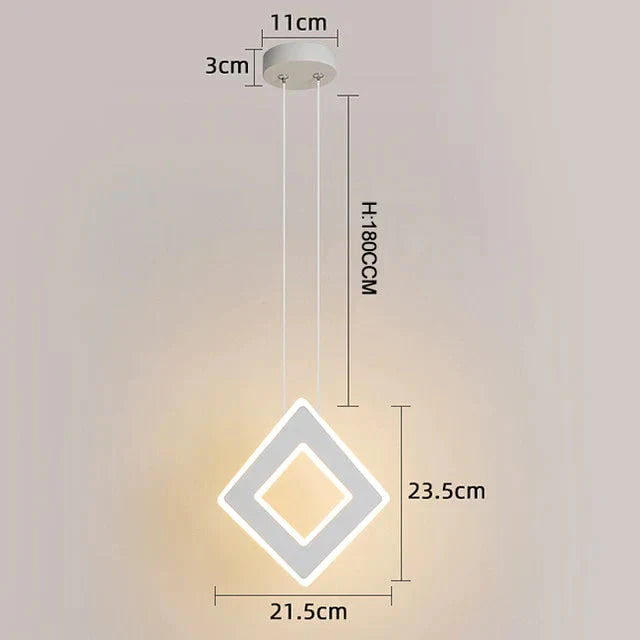 Modern Led Pendant Lights For Bedroom Dinning Room Bedside Home Deco Lamp Fixtures Free Shipping