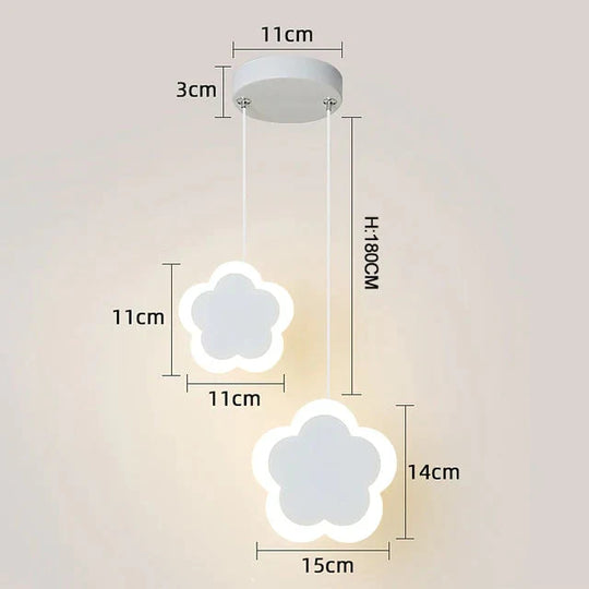 New Arrival Pendant Lights Modern Led Lamp For Bedside Dining Room Bar White Or Black Color