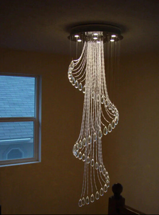 Royal Crystal Empire Vintage Chandelier Modern With Gu10 2 Size For Living Room Bedroom Hotel Lobby