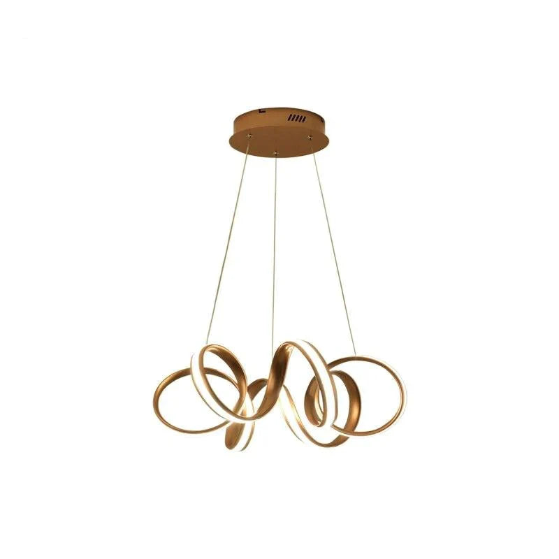 Kitchen Fixture Pendant Lights For Dining Room Gold Aluminum Body Hanging Lamp Indoor Luminaire