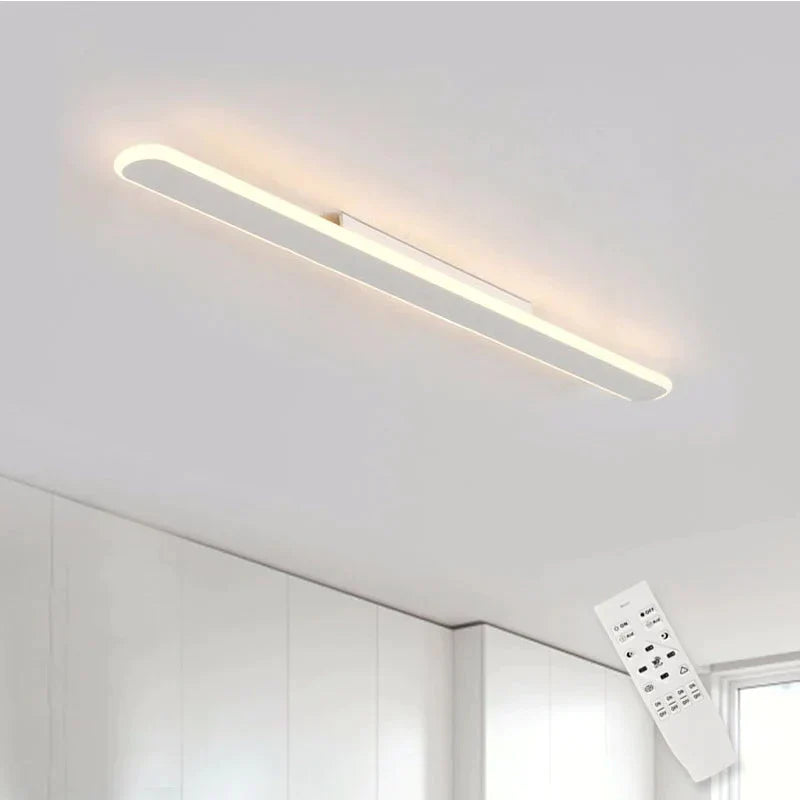 Surface Mounted Modern Led Ceiling Light For Kitchen Fixtures Dining Room Lamp Straight 80Cm Indoor