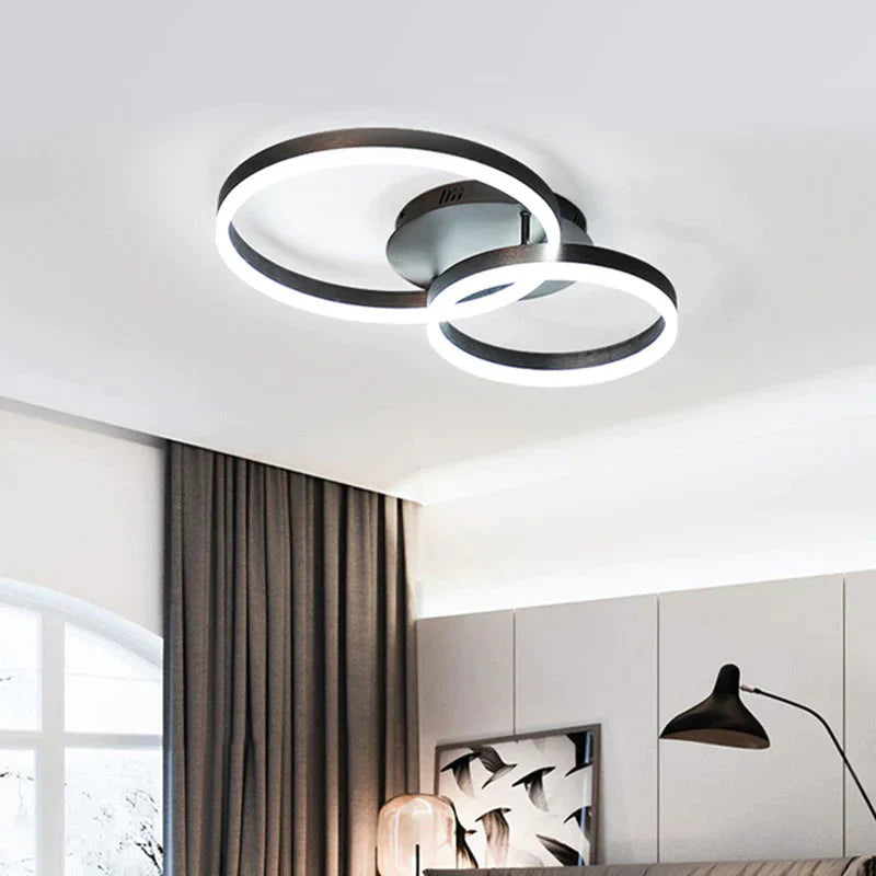 Modern Led Ceiling Lights For Living Room Kitchen Fixtures With Remote Indoor Home Dining Lamps