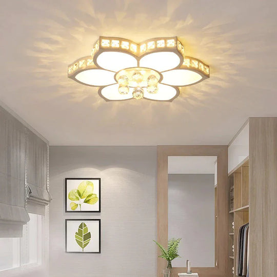 K9 Crystal Modern Led Ceiling Lights Fixture For Living Dining Room Home Lighting Bedroom Lamp