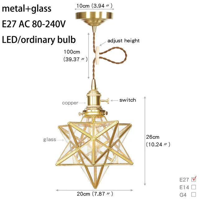 11 Style Minimalist Design Glass Pendant Lamp Led Interior Bedroom Bedside Living Room Dining