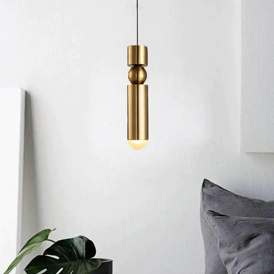 Modern Nordic Simple Gu10 Led Hanging Lights Loft Single Head Pendant Lamps For Living Room Bedroom