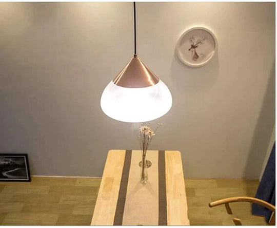 Nordic Postmodern Minimalist Glass Pendant Lights E27 Led Lamps For Living Room Kitchen Bedroom