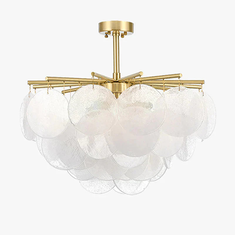 Modern Pendant Light Living Room Minimalist Copper Lighting Dining Lamp Bedroom Brass Pipe Erected
