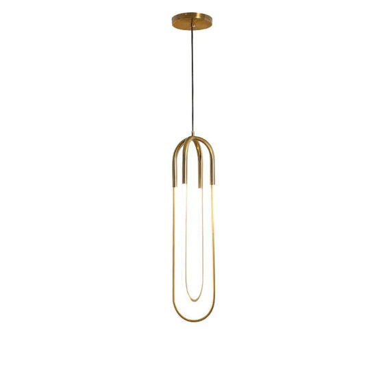 Modern Led Pendant Light Dining Room Hanging Lamps Home Fixtures Kitchen Living Gold Luminaire